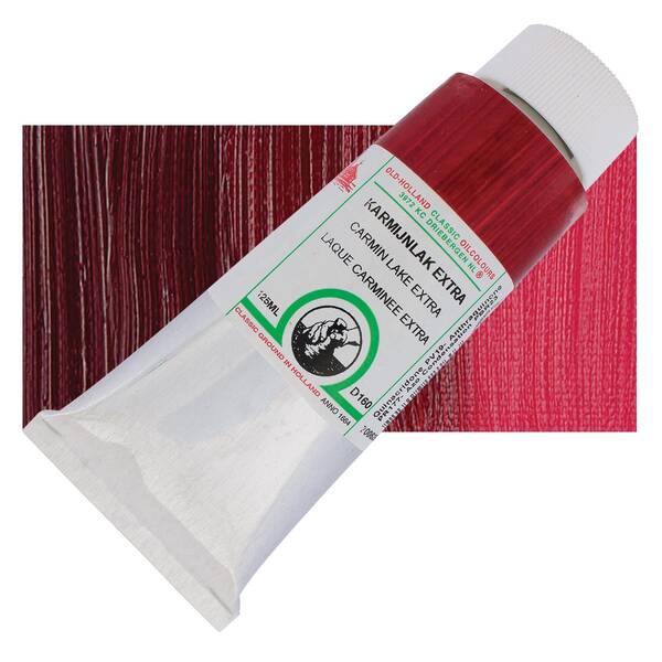 Old Holland El Yapımı Yağlı Boya 125 Ml Seri D160 Carmine Lake Extra - 1