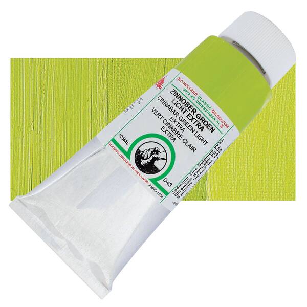 Old Holland El Yapımı Yağlı Boya 125 Ml Seri D43 Cinnabar Green Light - 1