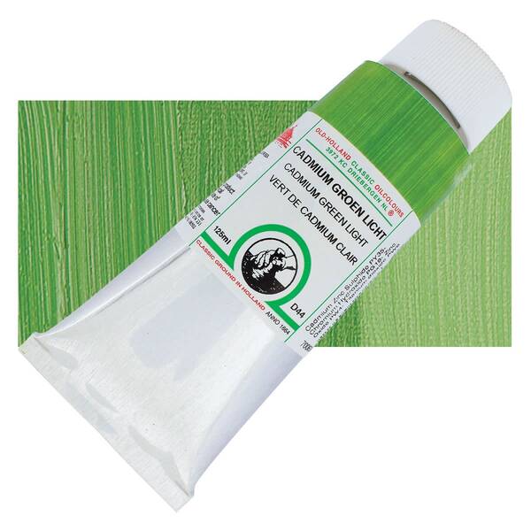 Old Holland El Yapımı Yağlı Boya 125 Ml Seri D44 Cadmium Green Light - 1
