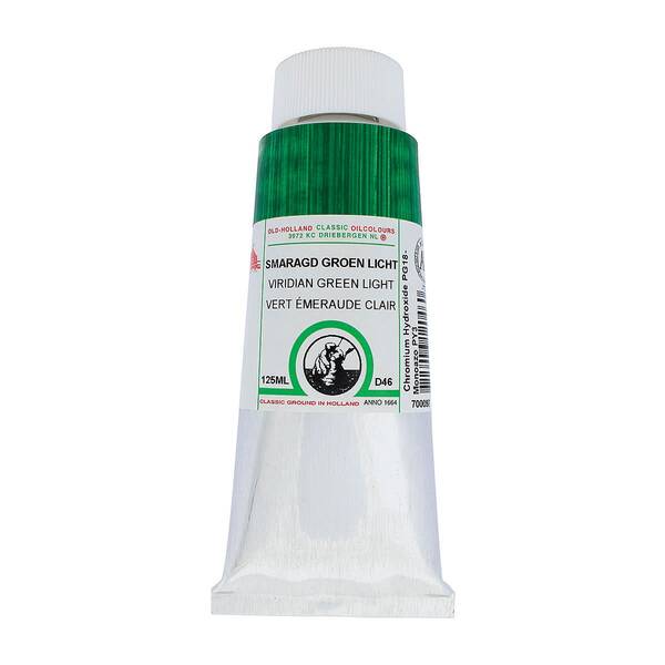 Old Holland El Yapımı Yağlı Boya 125 Ml Seri D46 Viridian Green Light - 3