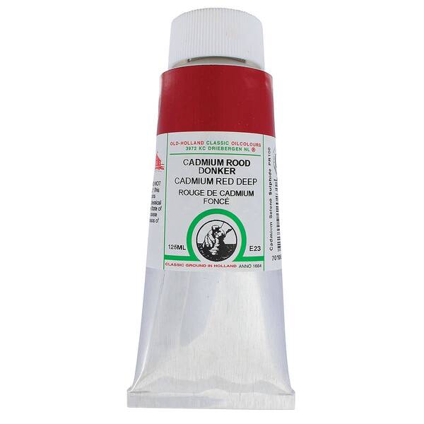 Old Holland El Yapımı Yağlı Boya 125 Ml Seri E23 Cadmium Red Deep - 4