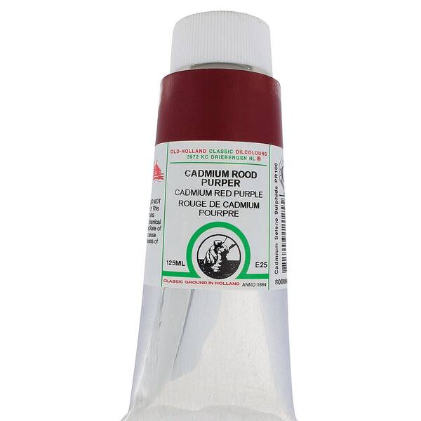 Old Holland El Yapımı Yağlı Boya 125 Ml Seri E25 Cadmium Red Purple - 3