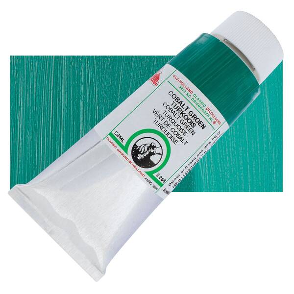 Old Holland El Yapımı Yağlı Boya 125 Ml Seri E266 Cobalt Green Turquoise - 1
