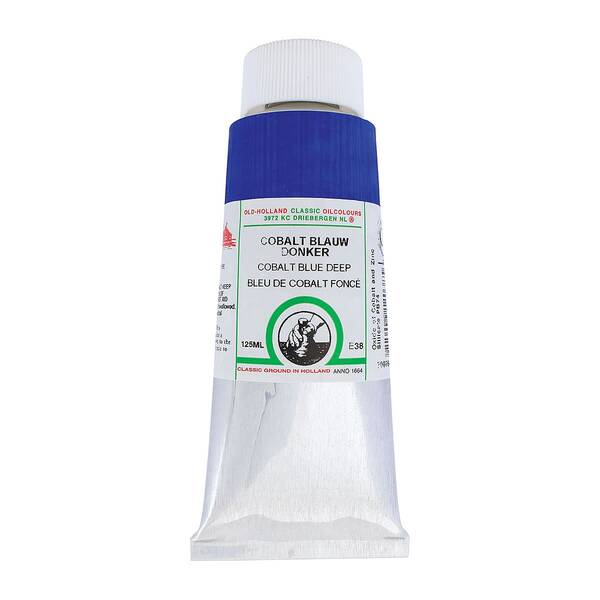 Old Holland El Yapımı Yağlı Boya 125 Ml Seri E38 Cobalt Blue Deep - 3