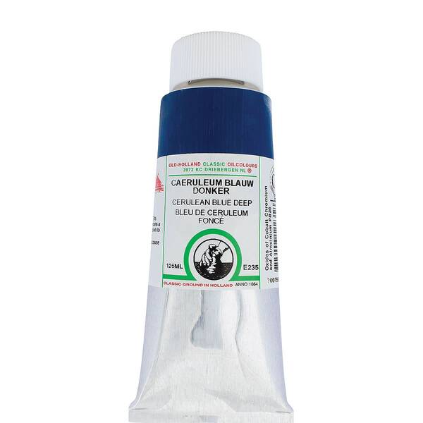 Old Holland El Yapımı Yağlı Boya 125 Ml Seri F238 Cerulean Blue Light - 3