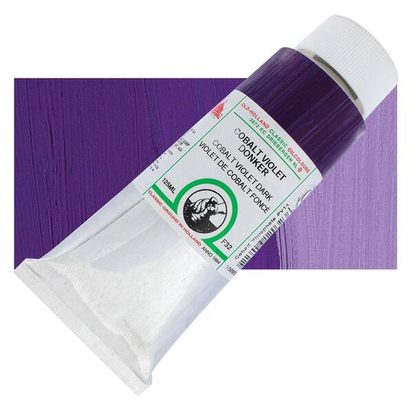 Old Holland El Yapımı Yağlı Boya 125 Ml Seri F32 Cobalt Violet Dark - 1