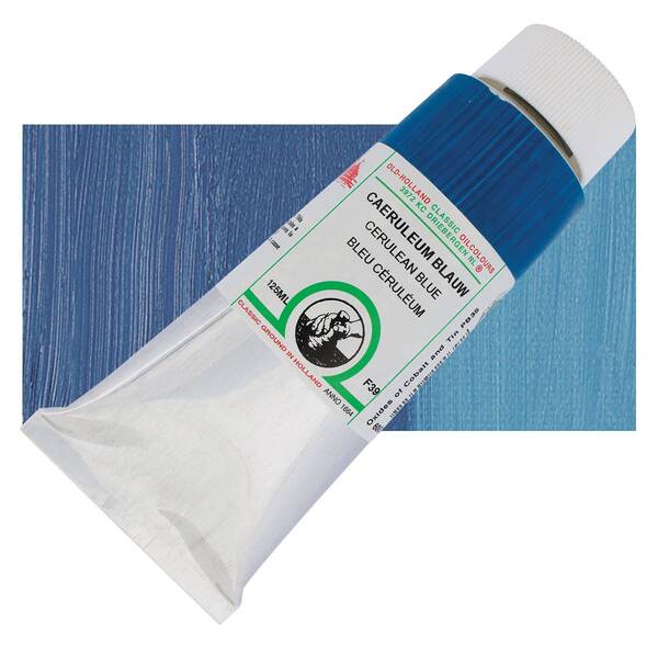 Old Holland El Yapımı Yağlı Boya 125 Ml Seri F39 Cerulean Blue - 1