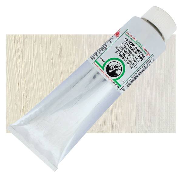 Old Holland El Yapımı Yağlı Boya 225 Ml Seri 4 Flake White N:1 - 1