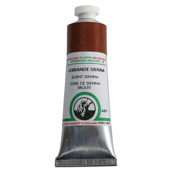 Old Holland El Yapımı Yağlı Boya 40 Ml Seri 1 Burnt Sienna - 3