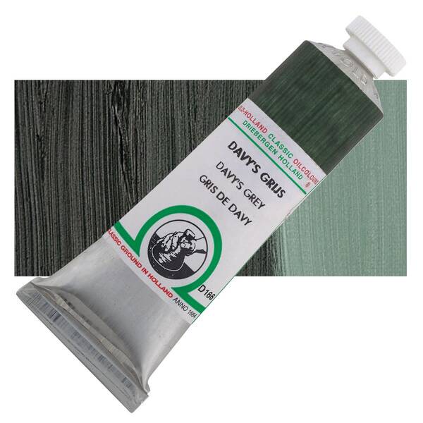 Old Holland El Yapımı Yağlı Boya 40 Ml Seri 1 Davy's Grey - 1