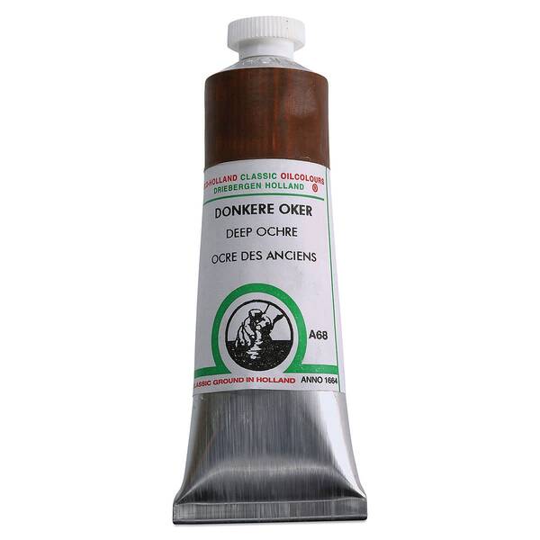 Old Holland El Yapımı Yağlı Boya 40 Ml Seri 1 Deep Ochre - 3