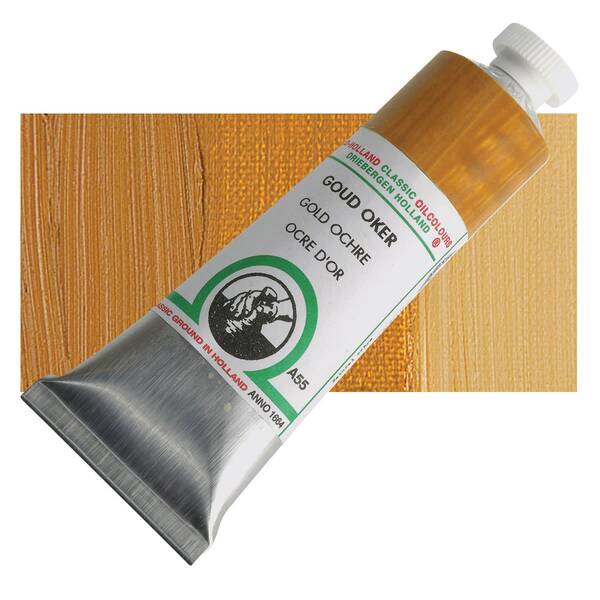Old Holland El Yapımı Yağlı Boya 40 Ml Seri 1 Gold Ochre - 1