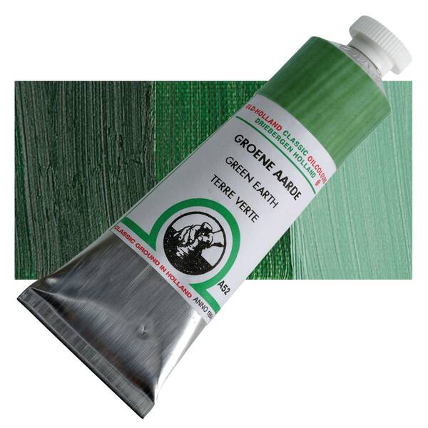 Old Holland El Yapımı Yağlı Boya 40 Ml Seri 1 Green Earth - 1