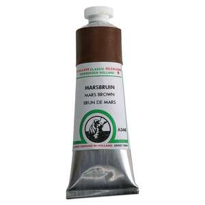 Old Holland El Yapımı Yağlı Boya 40 Ml Seri 1 Mars Brown - 3