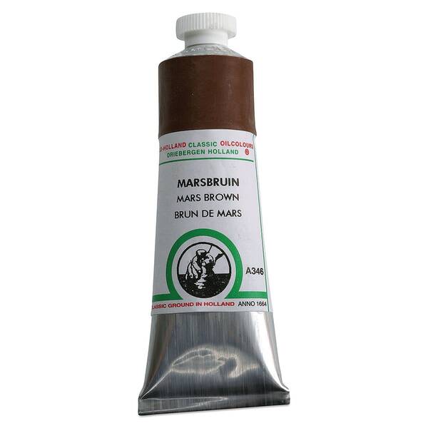 Old Holland El Yapımı Yağlı Boya 40 Ml Seri 1 Mars Brown - 3