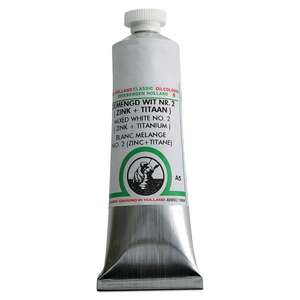 Old Holland El Yapımı Yağlı Boya 40 Ml Seri 1 Mixed White No:2 - 3