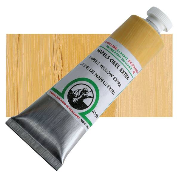 Old Holland El Yapımı Yağlı Boya 40 Ml Seri 1 Naples Yellow Extra - 1