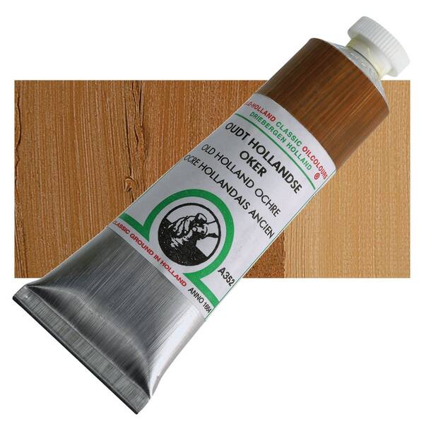 Old Holland El Yapımı Yağlı Boya 40 Ml Seri 1 Old Holland Ochre - 1