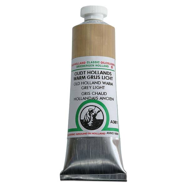 Old Holland El Yapımı Yağlı Boya 40 Ml Seri 1 Old Holland Warm Grey Light - 3