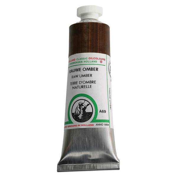 Old Holland El Yapımı Yağlı Boya 40 Ml Seri 1 Raw Umber - 3