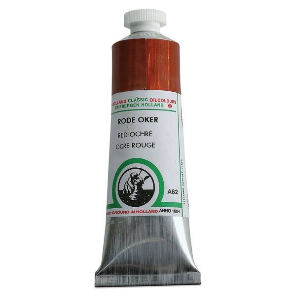 Old Holland El Yapımı Yağlı Boya 40 Ml Seri 1 Red Ochre - 3