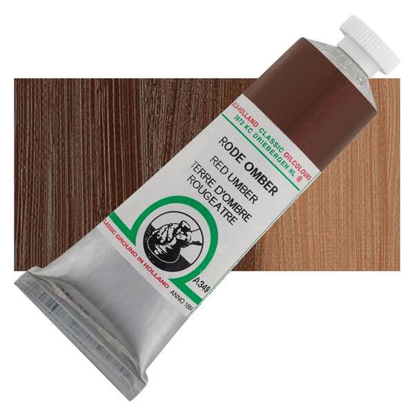 Old Holland El Yapımı Yağlı Boya 40 Ml Seri 1 Red Umber - 1