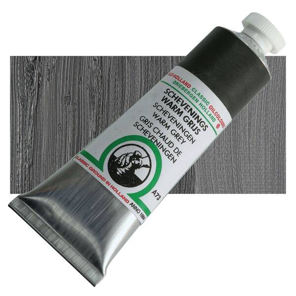 Old Holland El Yapımı Yağlı Boya 40 Ml Seri 1 Scheveningen Warm Grey - 1