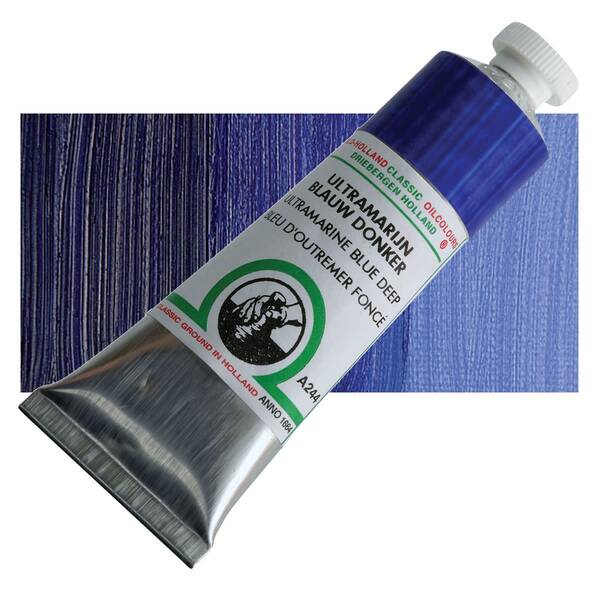 Old Holland El Yapımı Yağlı Boya 40 Ml Seri 1 Ultramarine Blue Deep - 1