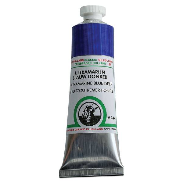 Old Holland El Yapımı Yağlı Boya 40 Ml Seri 1 Ultramarine Blue Deep - 3