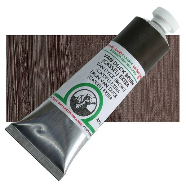 Old Holland El Yapımı Yağlı Boya 40 Ml Seri 1 Van Dyck Brown Cassel - 1