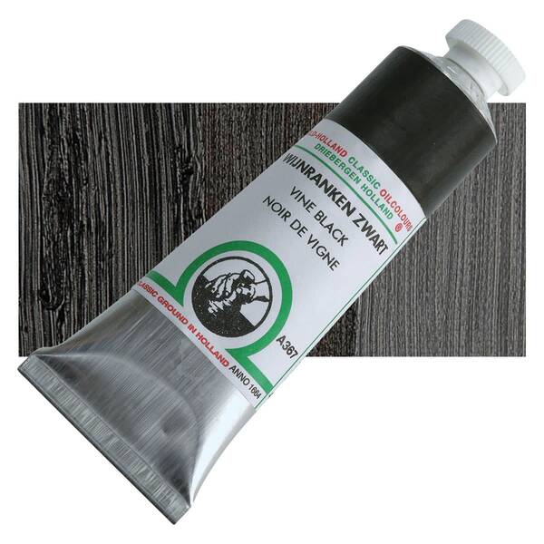 Old Holland El Yapımı Yağlı Boya 40 Ml Seri 1 Vine Black - 1