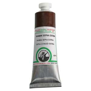 Old Holland El Yapımı Yağlı Boya 40 Ml Seri 1 Warm Sepia Extra - 3