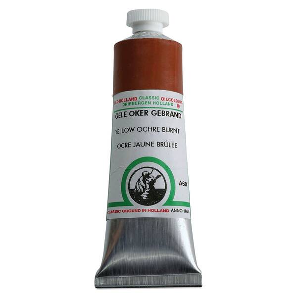 Old Holland El Yapımı Yağlı Boya 40 Ml Seri 1 Yellow Ochre Burnt - 3