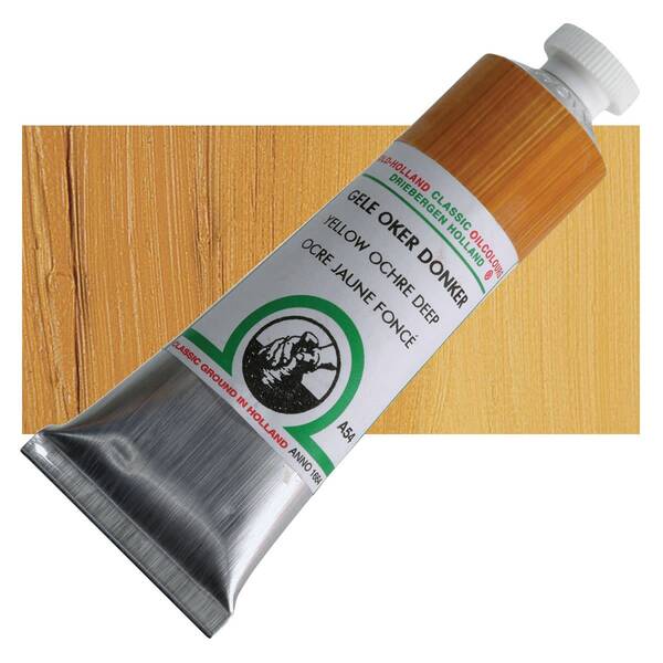 Old Holland El Yapımı Yağlı Boya 40 Ml Seri 1 Yellow Ochre Deep - 1