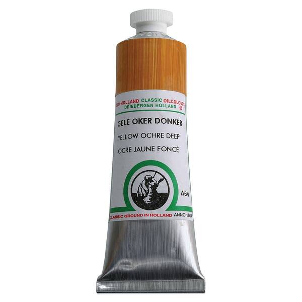 Old Holland El Yapımı Yağlı Boya 40 Ml Seri 1 Yellow Ochre Deep - 3