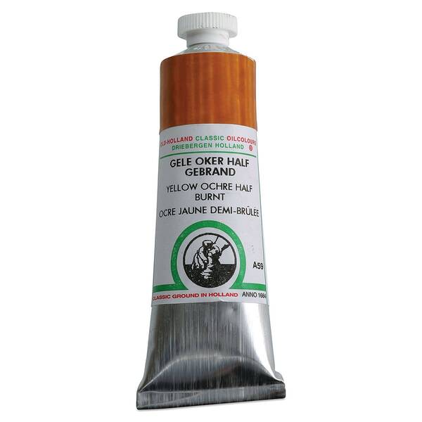 Old Holland El Yapımı Yağlı Boya 40 Ml Seri 1 Yellow Ochre Half Burnt - 3