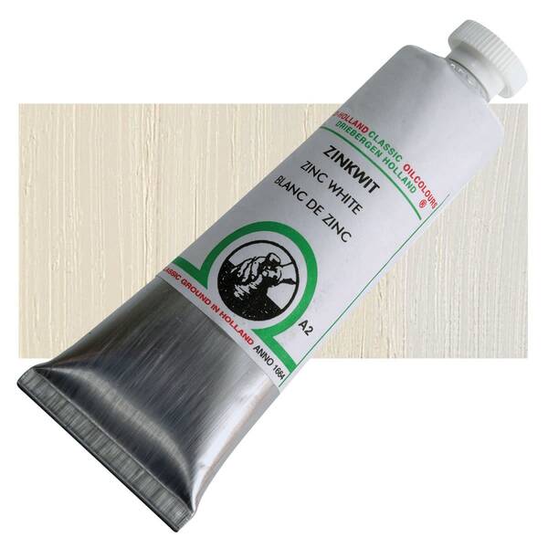 Old Holland El Yapımı Yağlı Boya 40 Ml Seri 1 Zinc White - 1