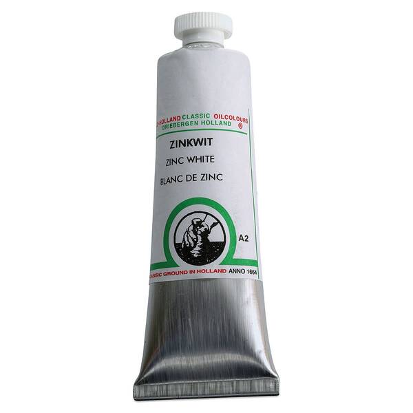Old Holland El Yapımı Yağlı Boya 40 Ml Seri 1 Zinc White - 3