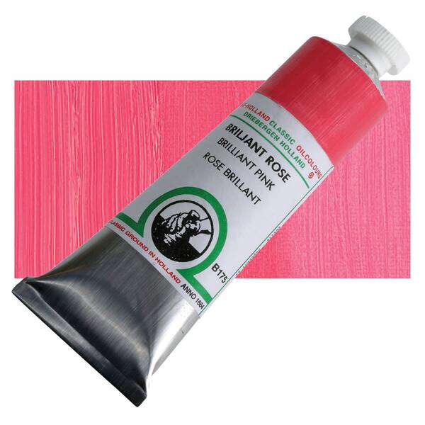 Old Holland El Yapımı Yağlı Boya 40 Ml Seri 2 Brilliant Pink - 1