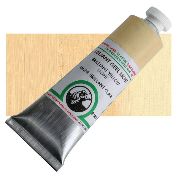 Old Holland El Yapımı Yağlı Boya 40 Ml Seri 2 Brilliant Yellow Light - 1