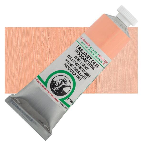 Old Holland El Yapımı Yağlı Boya 40 Ml Seri 2 Brilliant Yellow Reddish - 1