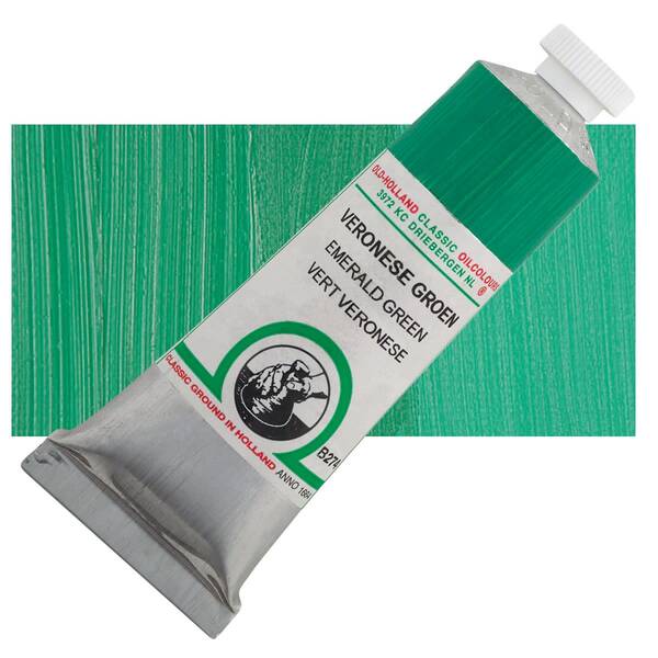 Old Holland El Yapımı Yağlı Boya 40 Ml Seri 2 Emerald Green - 1