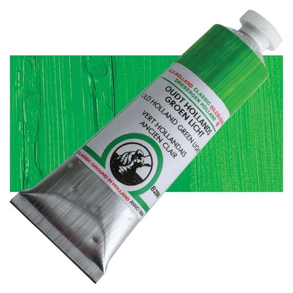 Old Holland El Yapımı Yağlı Boya 40 Ml Seri 2 Old Holland Green Light - 1