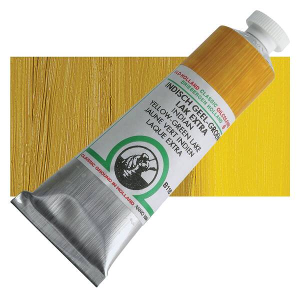 Old Holland El Yapımı Yağlı Boya 40 Ml Seri 2 Indian Yellow Green Lake - 1