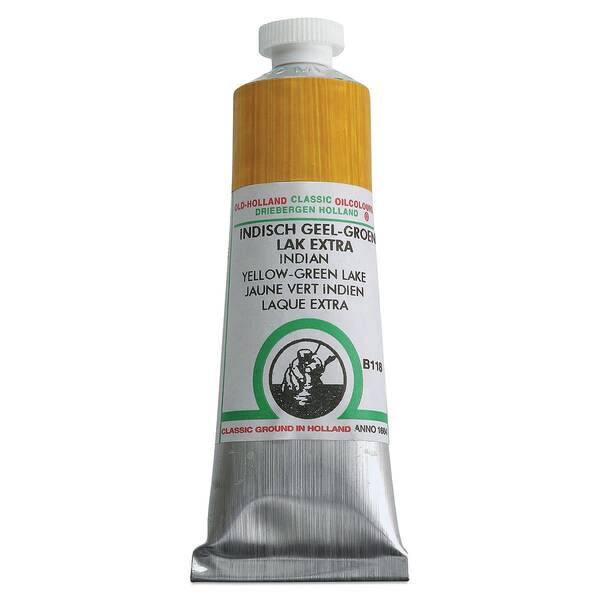 Old Holland El Yapımı Yağlı Boya 40 Ml Seri 2 Indian Yellow Green Lake - 3