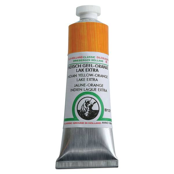 Old Holland El Yapımı Yağlı Boya 40 Ml Seri 2 Indian Yellow Orange Lake Extra - 3