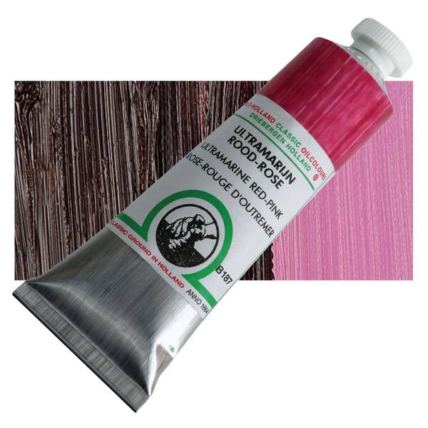 Old Holland El Yapımı Yağlı Boya 40 Ml Seri 2 Ultramarine Red Pink - 1