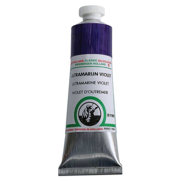 Old Holland El Yapımı Yağlı Boya 40 Ml Seri 2 Ultramarine Violet - 3