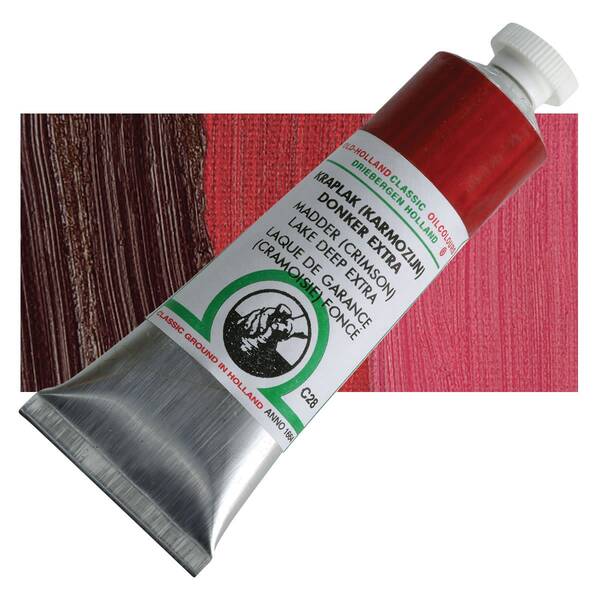 Old Holland El Yapımı Yağlı Boya 40 Ml Seri 3 Madder (Crimson) Lake Deep Extra - 1