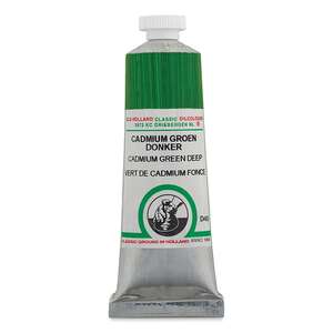 Old Holland El Yapımı Yağlı Boya 40 Ml Seri 4 Cadmium Green Deep - 3